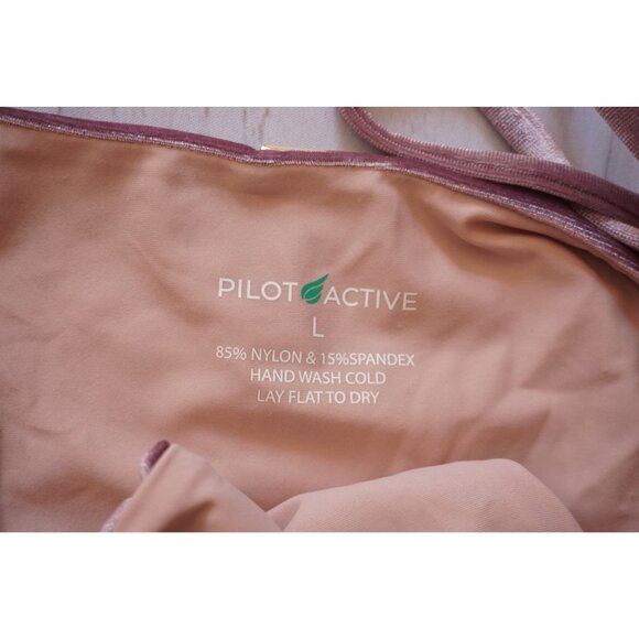 Pilot Active Womens Pink Velvet Bikini Bottoms – Size L, NWOT - Picture 6 of 7